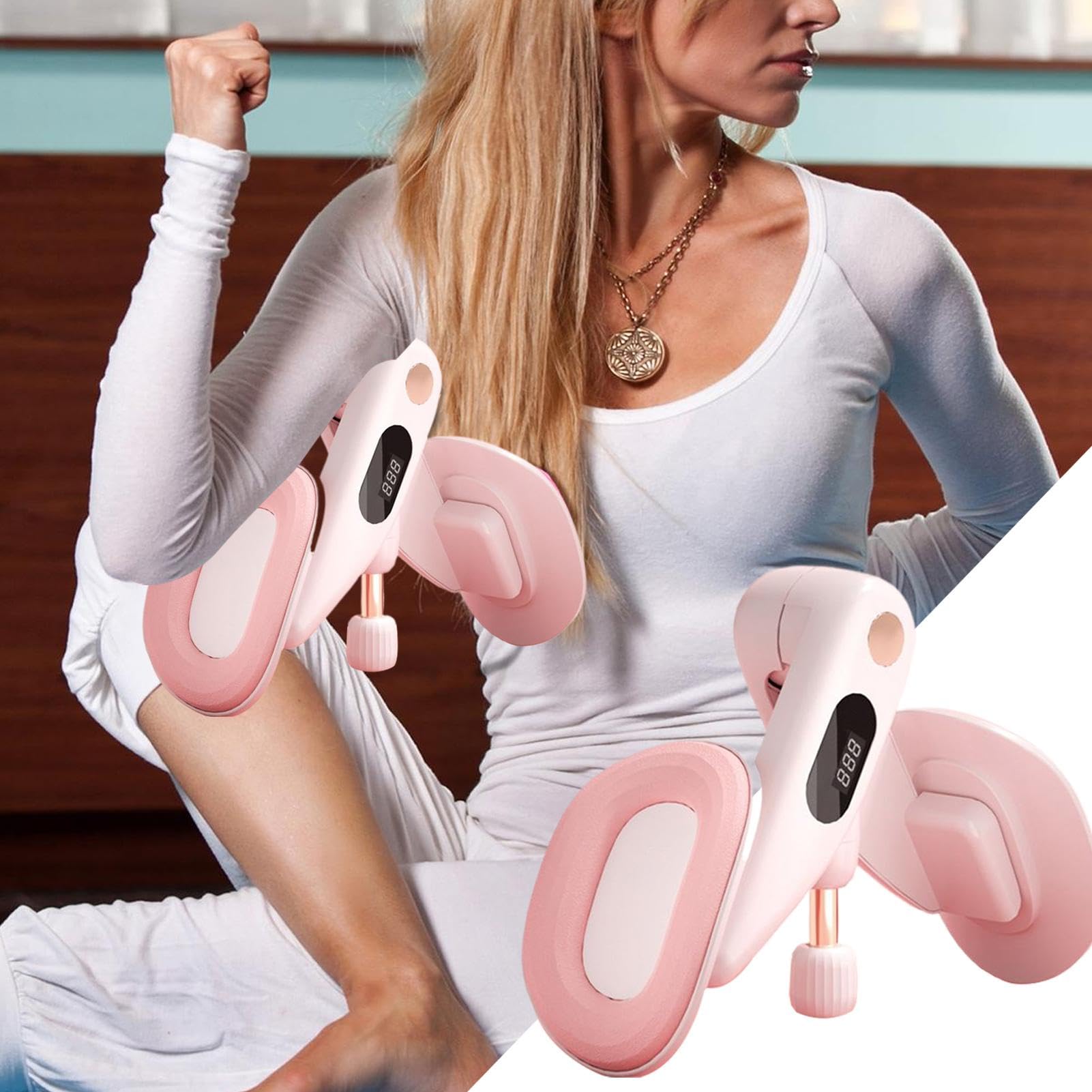 Allenatore per pavimento pelvico per donna, allenamento interno coscia - Allenatore per muscoli del pavimento pelvico femminile Hip Trainer, Madre moglie Body Forming Attrezzatura per esercizi di