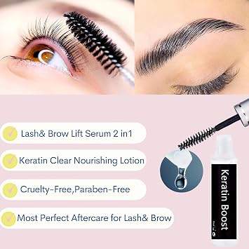 Brow Lamination Aftercare Lash Lift Nutrition Care Treat Burning Eyebrow Save Messy Lash Eyebrow Lamination Conditioner Moisturizing the Brow hairs,Fuller Thicker Aftercare for Lash Brow PermLift/Wax