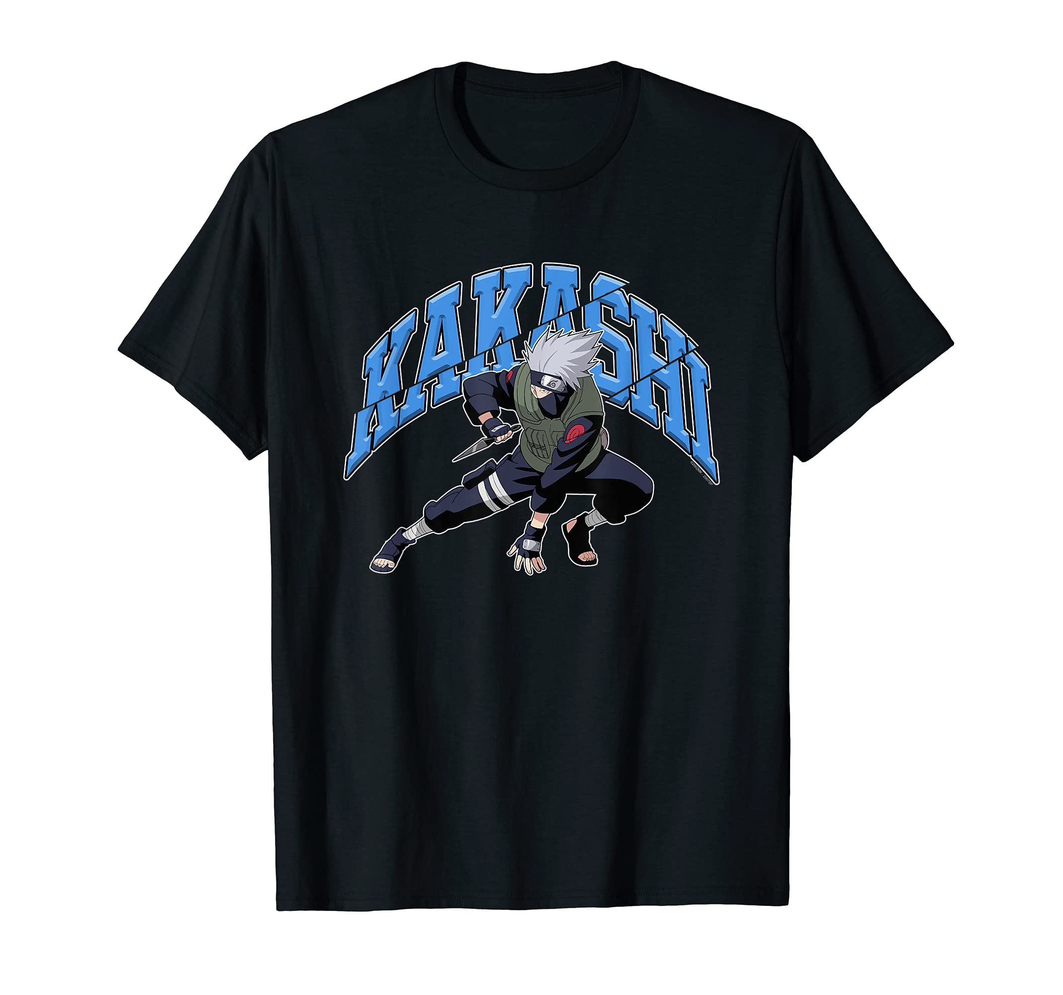 Shippuden Kakashi Sensei Athletic Type Anime T-Shirt