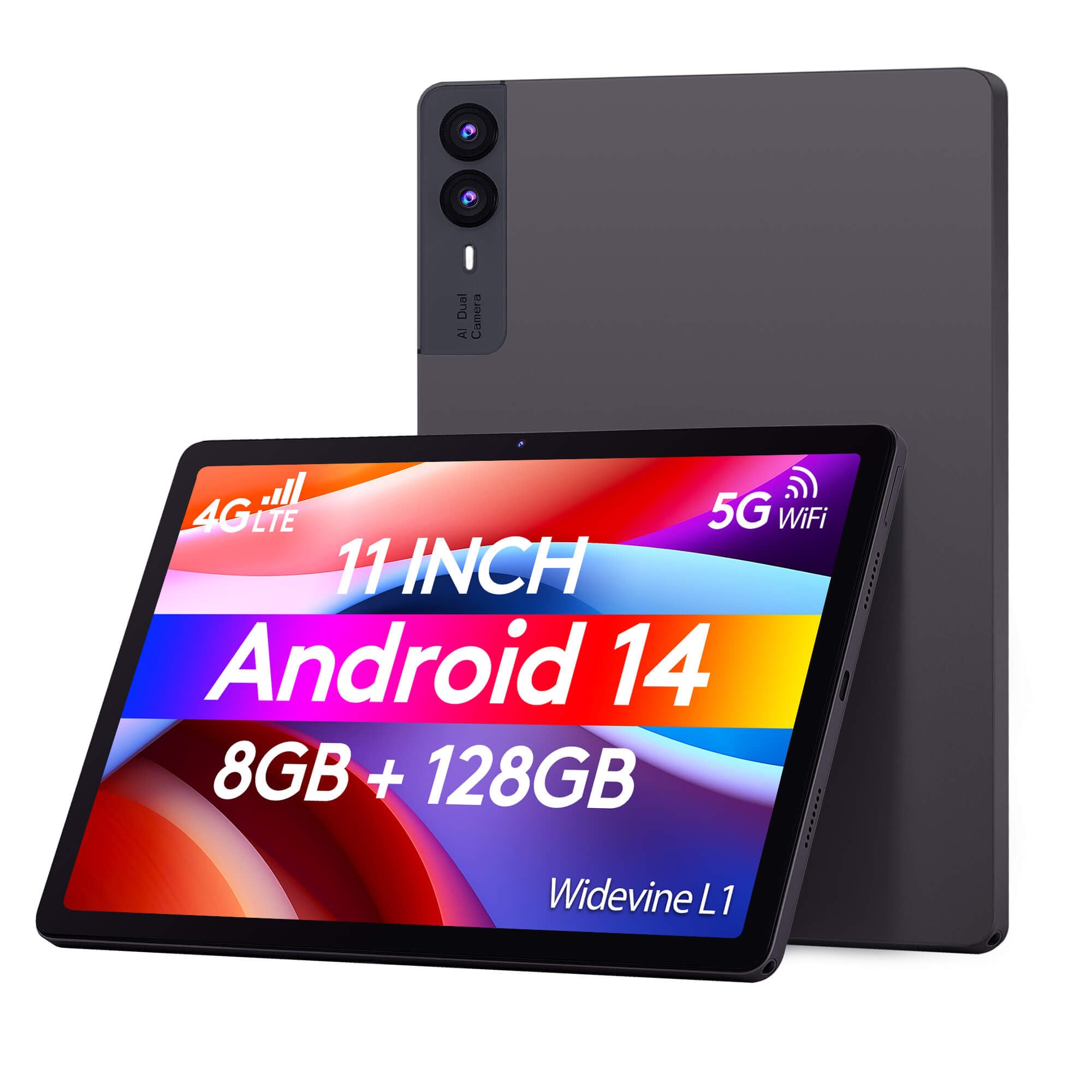 Wainyok 11 Zoll Android 14 Tablet mitB RAMB ROM