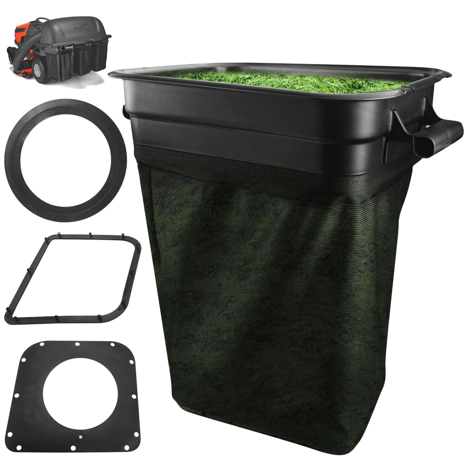 Amazon.com : KitchenKipper 532400226 Lawn Tractor Grass Catcher