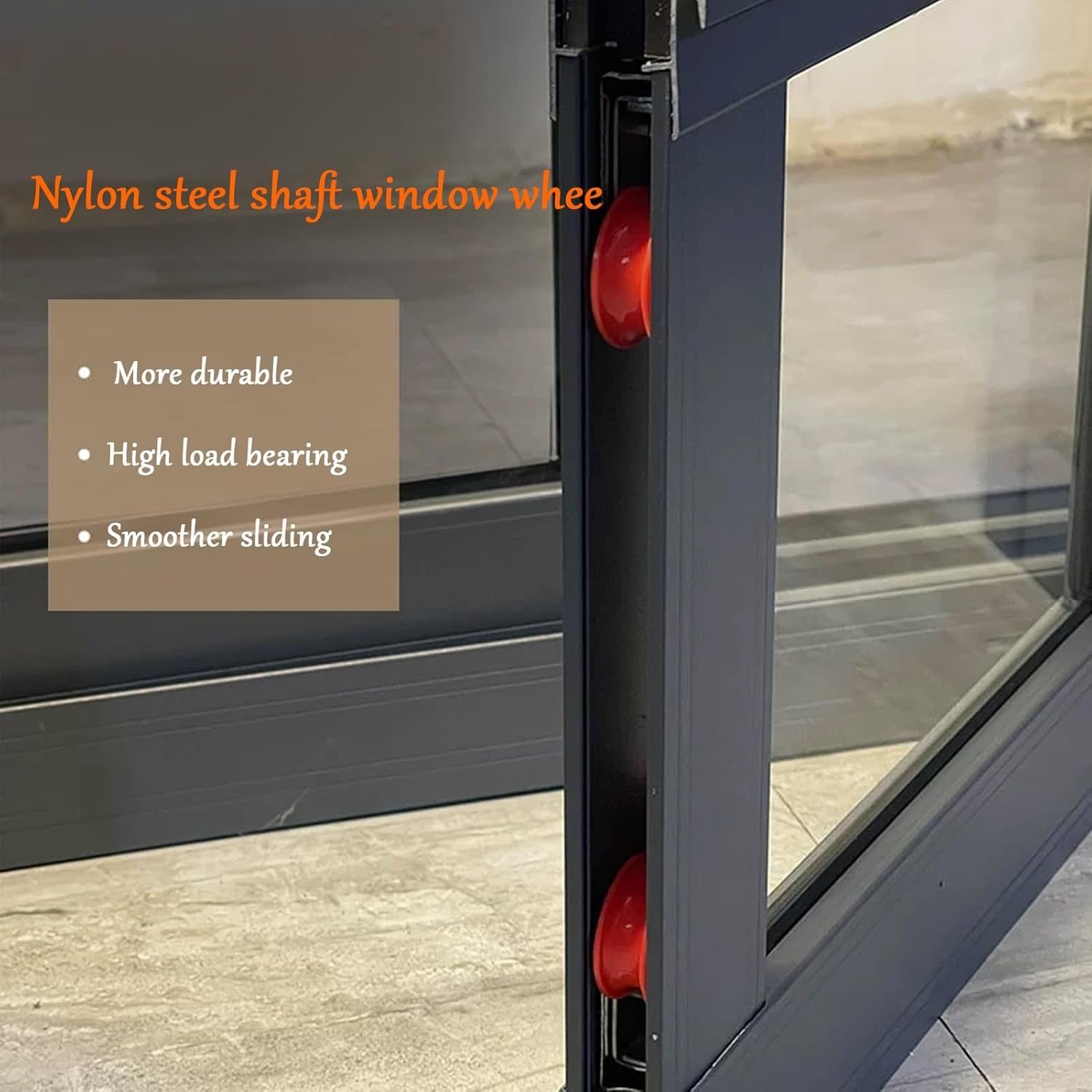 JKGHK Sliding Window, House Replacement Shed Windows, Lockable Basement Glass Windows, Black Transom Storm Window, Mobile Home Chicken Coop Window Replacement(WxH 23x12in/58x30cm)