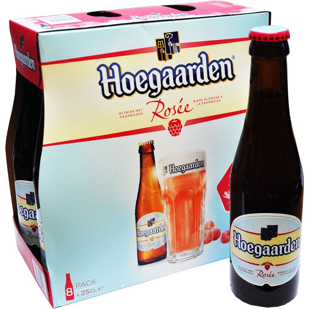 Belgisches Bier Hoegaarden Rosee 8x250ml. 3,0%Vol Weißbier