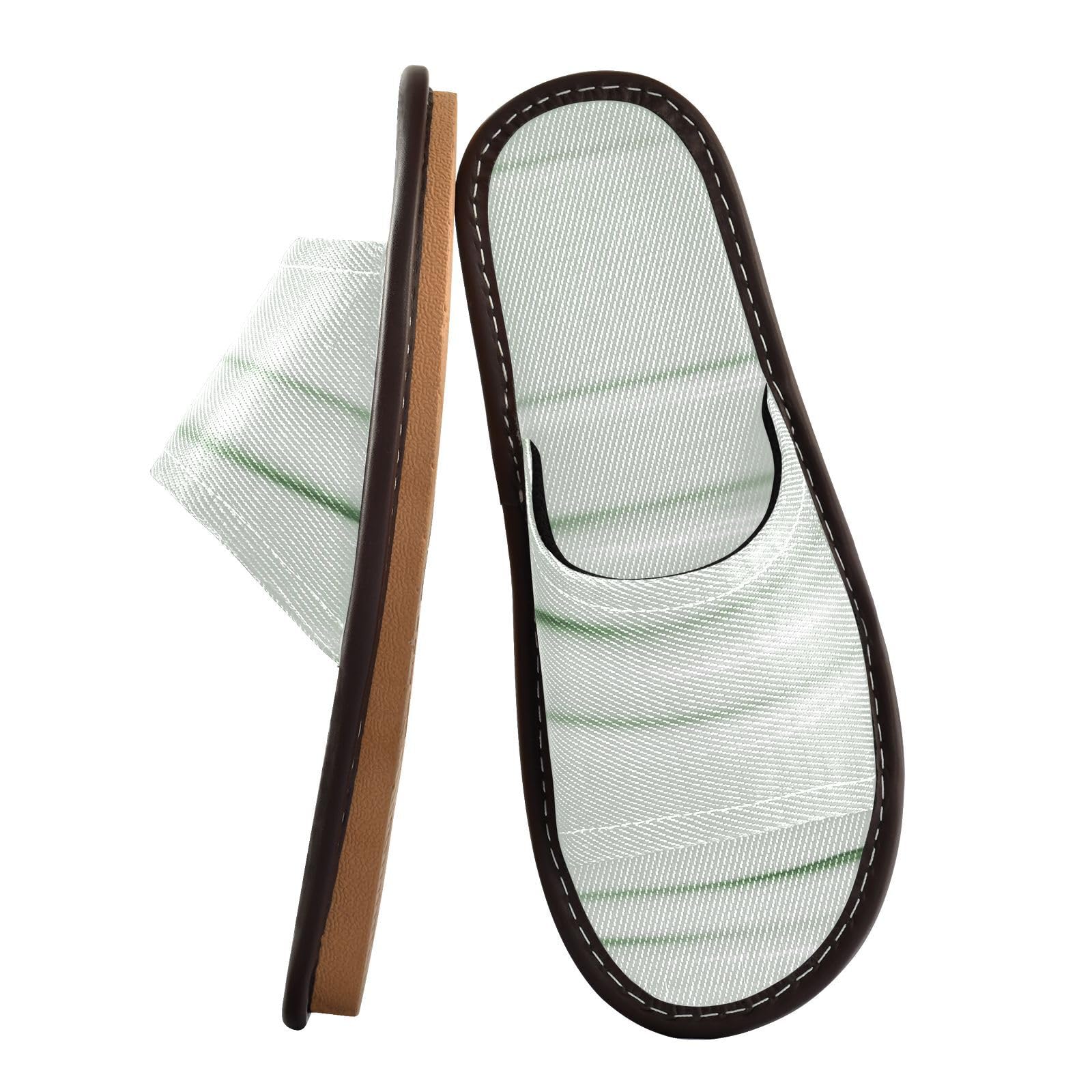 Indoor Bathroom Sandal Portable Cute Dorm Home Slides for Airplane Guests Party Cosmetic Cream Mask