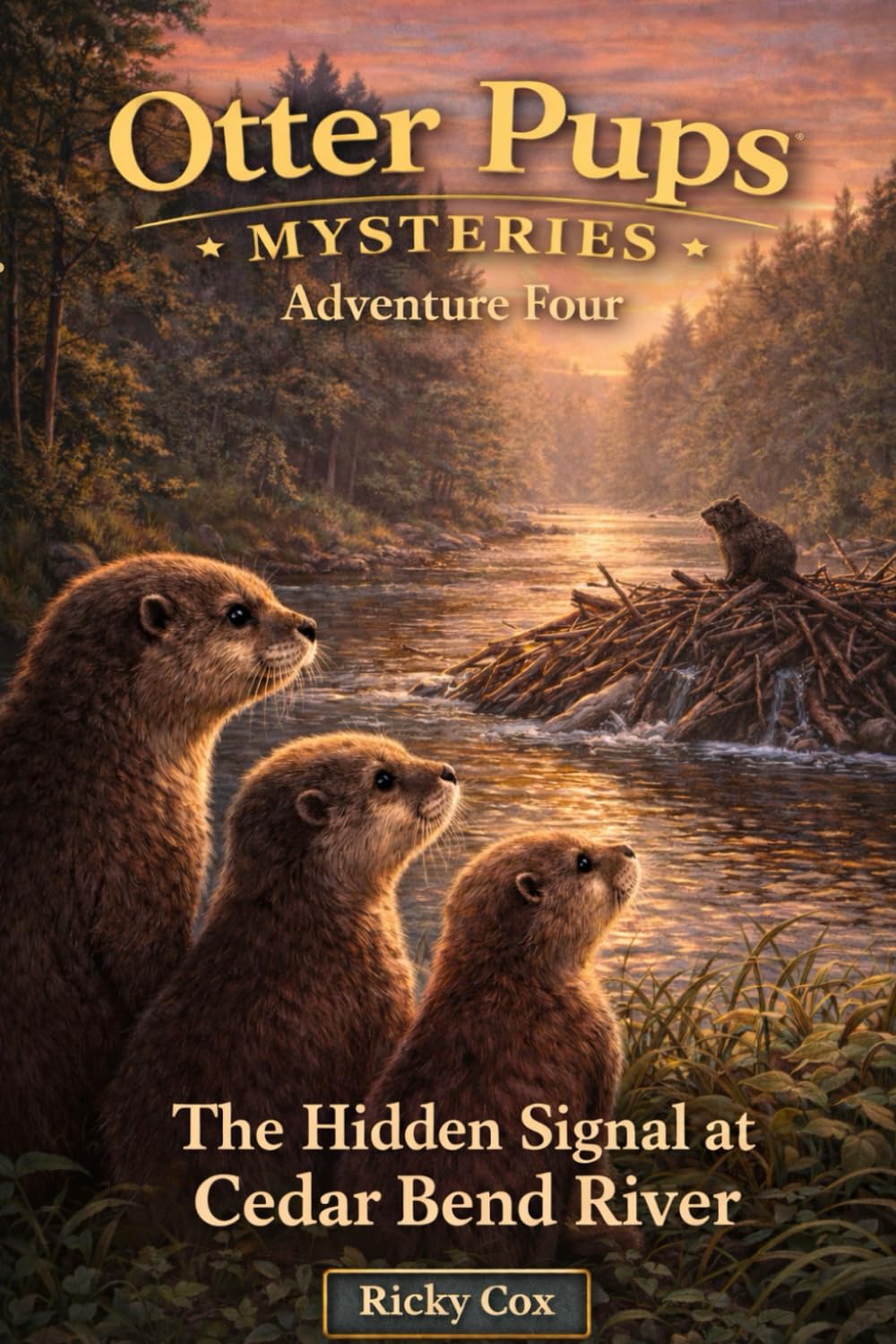 Otter Pups Mysteries: Adventure Four: The Hidden Signal ar Cedar Bend River