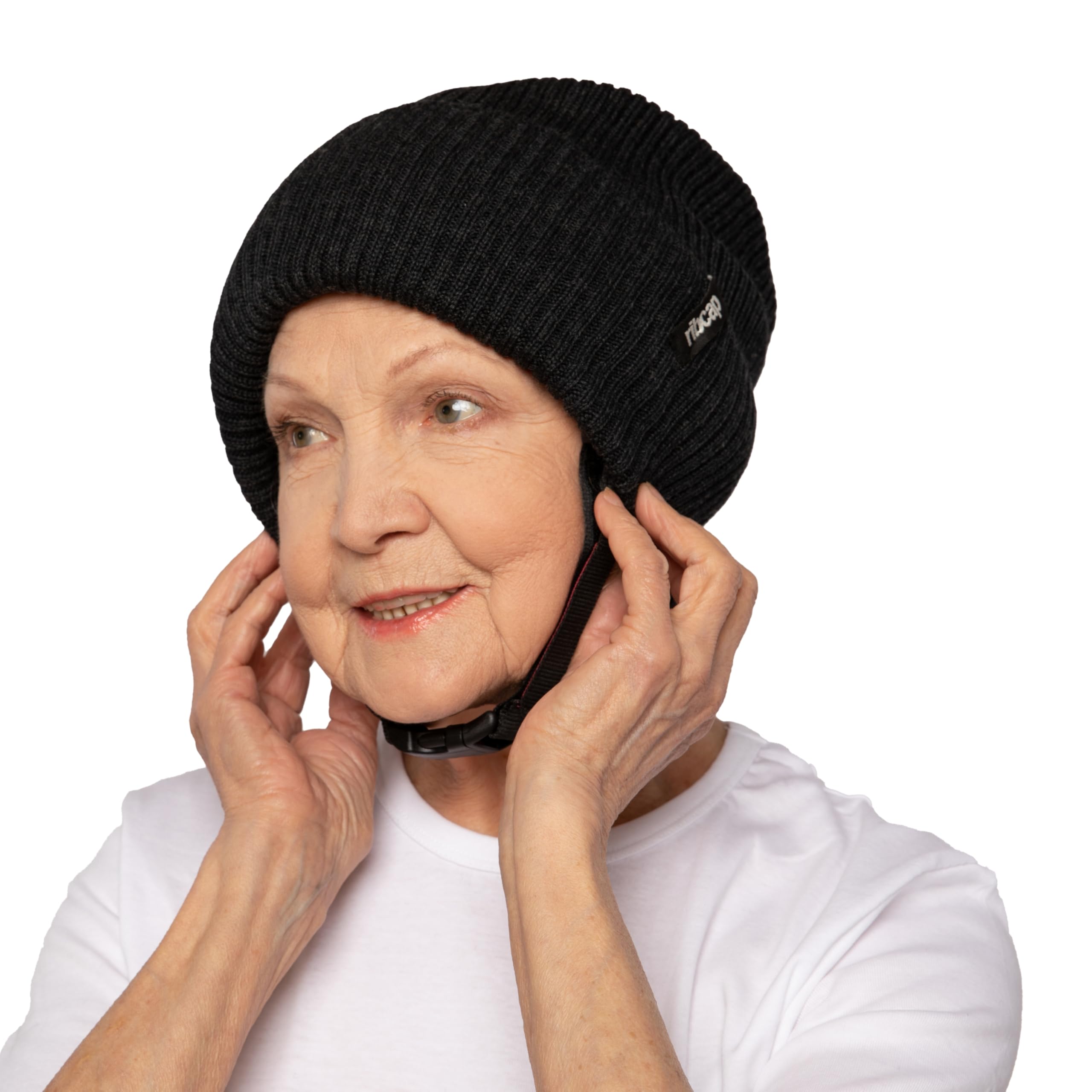 Ribcap Lenny Antracita | Casco Protector Blando para Personas con Epilepsia