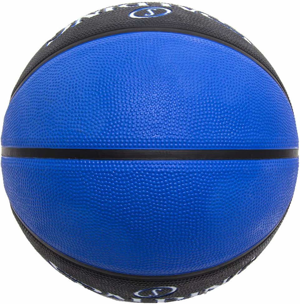 Spalding Force Basketball, Black and Blue, 7