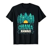 Ohana Hawaii - Tropical Vintage Surf Sunset T-Shirt