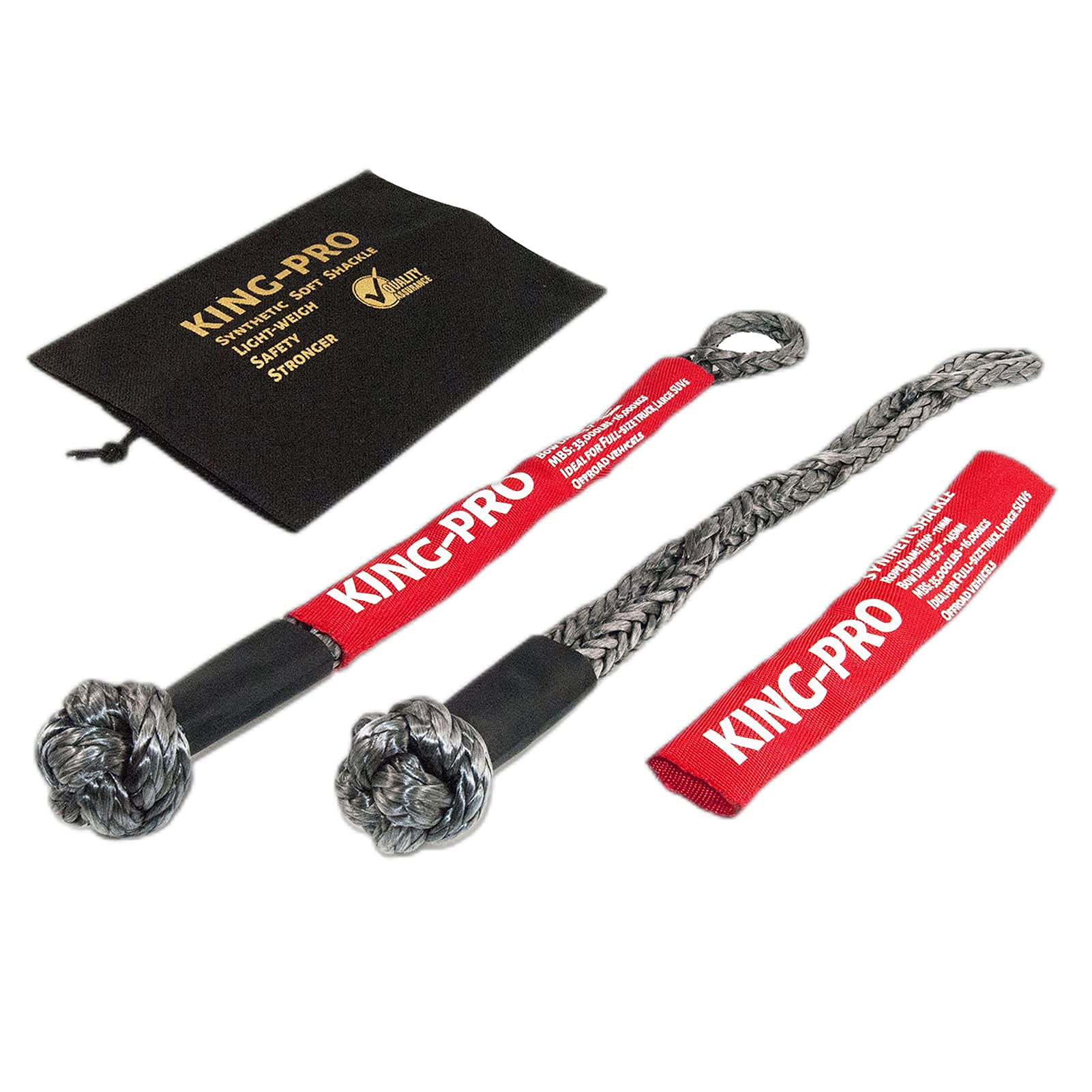 Buy KINGPRO Synthetic Shackle 7/16"x20" Soft Shackle 35,000lbs