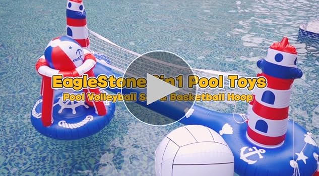 EagleStone Pool Basketball Game Toys For Swimming Pool, Floating