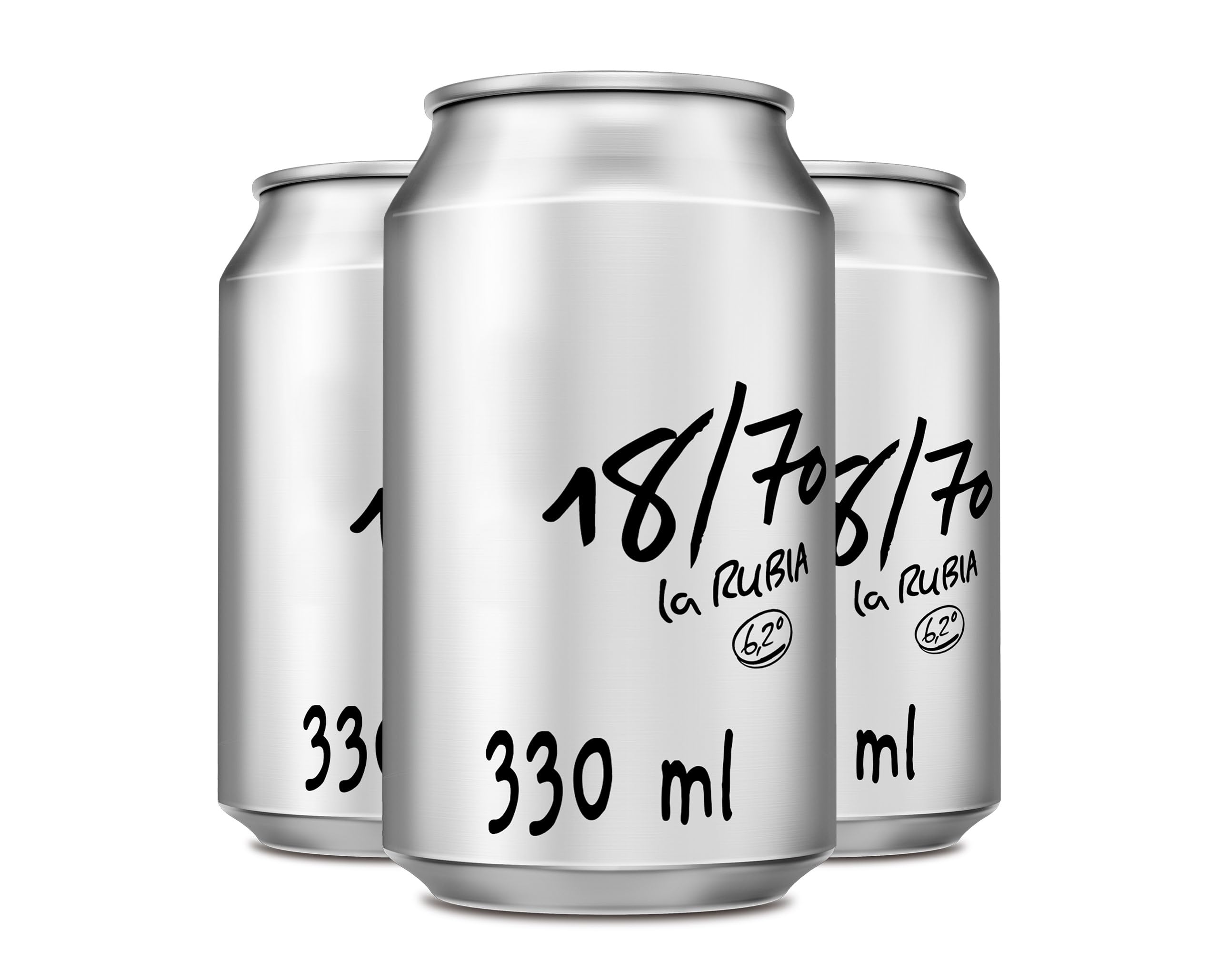 La Rubia Cerveza Especial Pack Lata 24 x 33cl
