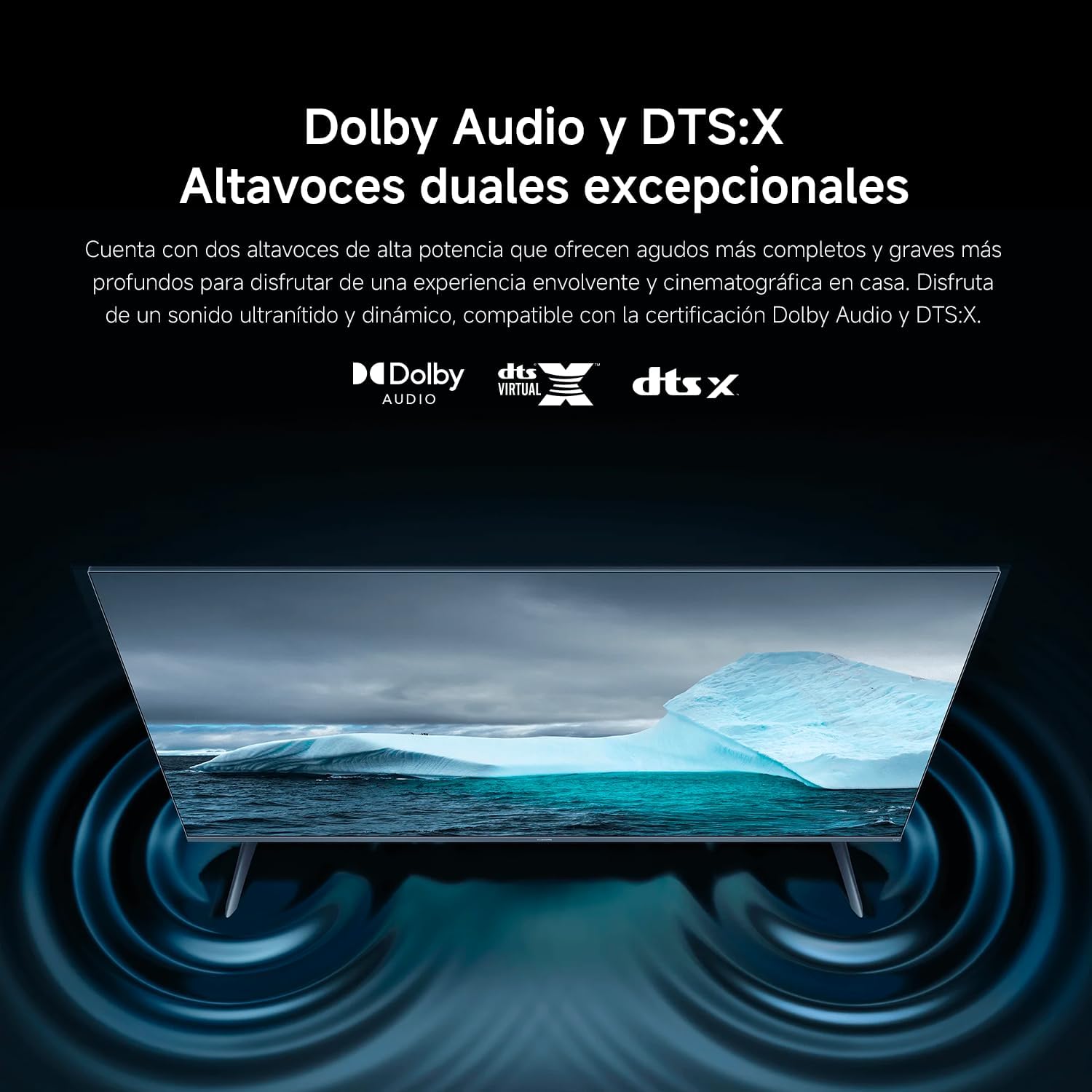 XIAOMI TV F Pro 43, 43 Pulgadas (101 cm), 4K UHD QLED, Smart TV, Fire OS8, Control por Voz Alexa, HDR10+, MEMC, 2GB+32GB, Compatible con Apple AirPlay 10