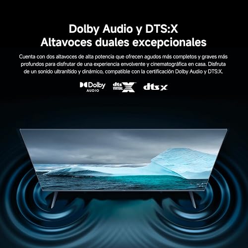 XIAOMI TV F Pro 55, 140 cm (55 Pouces), 4K UHD QLED, Smart TV, Fire TV, Contrôle Vocal Alexa, HDR10+, 60Hz avec 120Hz Game Boost Mode, MEMC, 2Go+32Go, Compatible avec AirPlay - 8