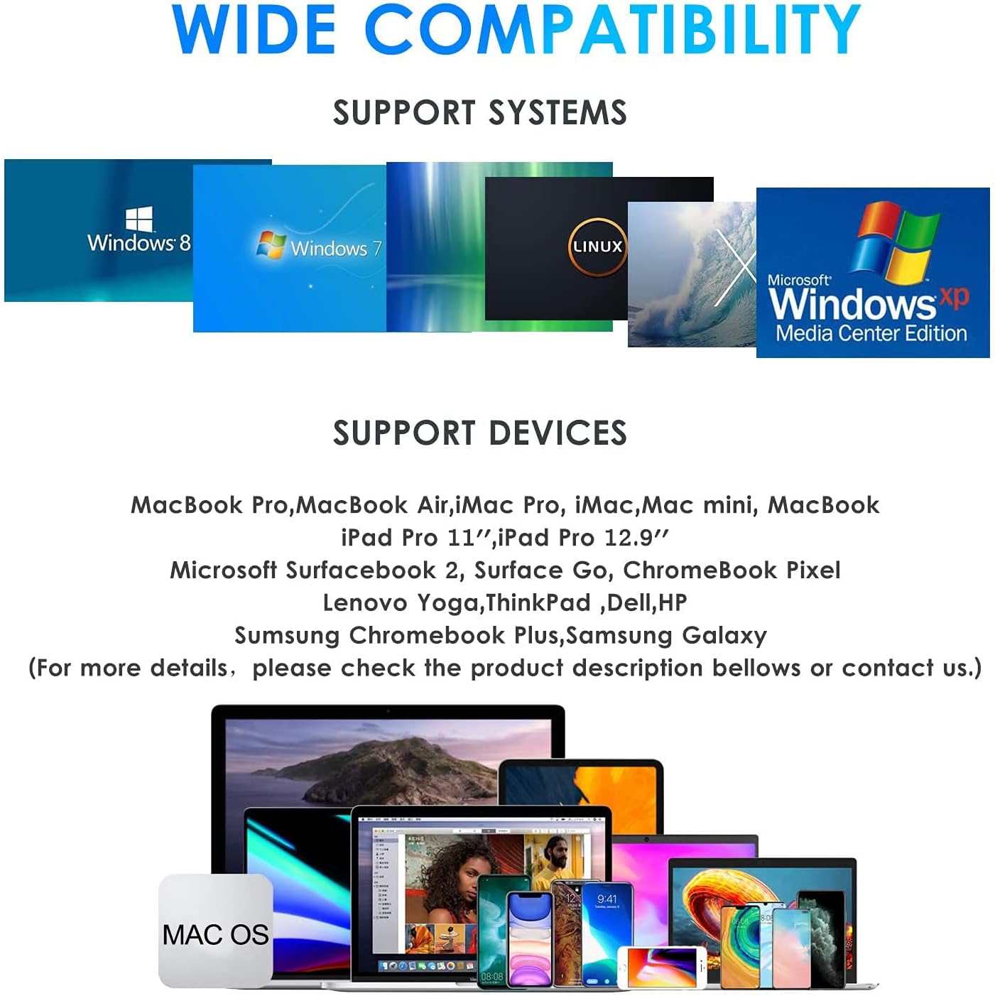 Flash Sale Buy 1 get 1 Universal Powered USB 3.0/USB C Hub,10-Port USB Splitter with Ethernet Port, 3 USB Charging, 4 USB 3.0, 2 USB C, Individual On/Off Switch 12V/5A AC Adapter, USB Hub for Laptops (7 in 1)