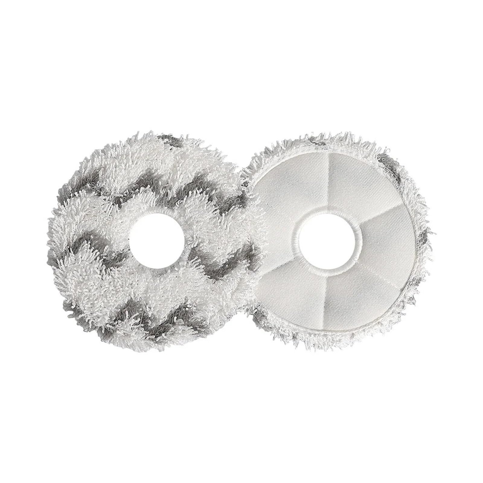 Paño de fregona, Compatible con Ecovacs, X1 X2 X5 T10 T20 T30 T50 N30 N9 + accesorios Robot aspirador pieza de almohadilla de fregona de microfibra(SET6)