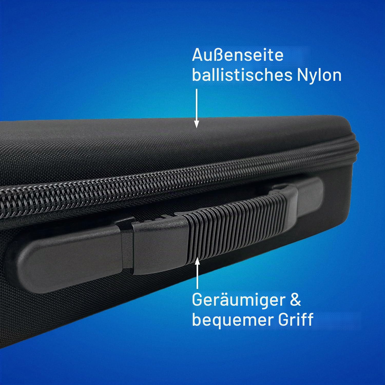 Analog Cases Pulse Case für Arturia KeyStep, Native Instruments M32 oder vergleichbare Midi Controller (Transporttasche aus langlebigem, geformtem Eva/Nylon, mit robustem Gummitragegriff), Schwarz