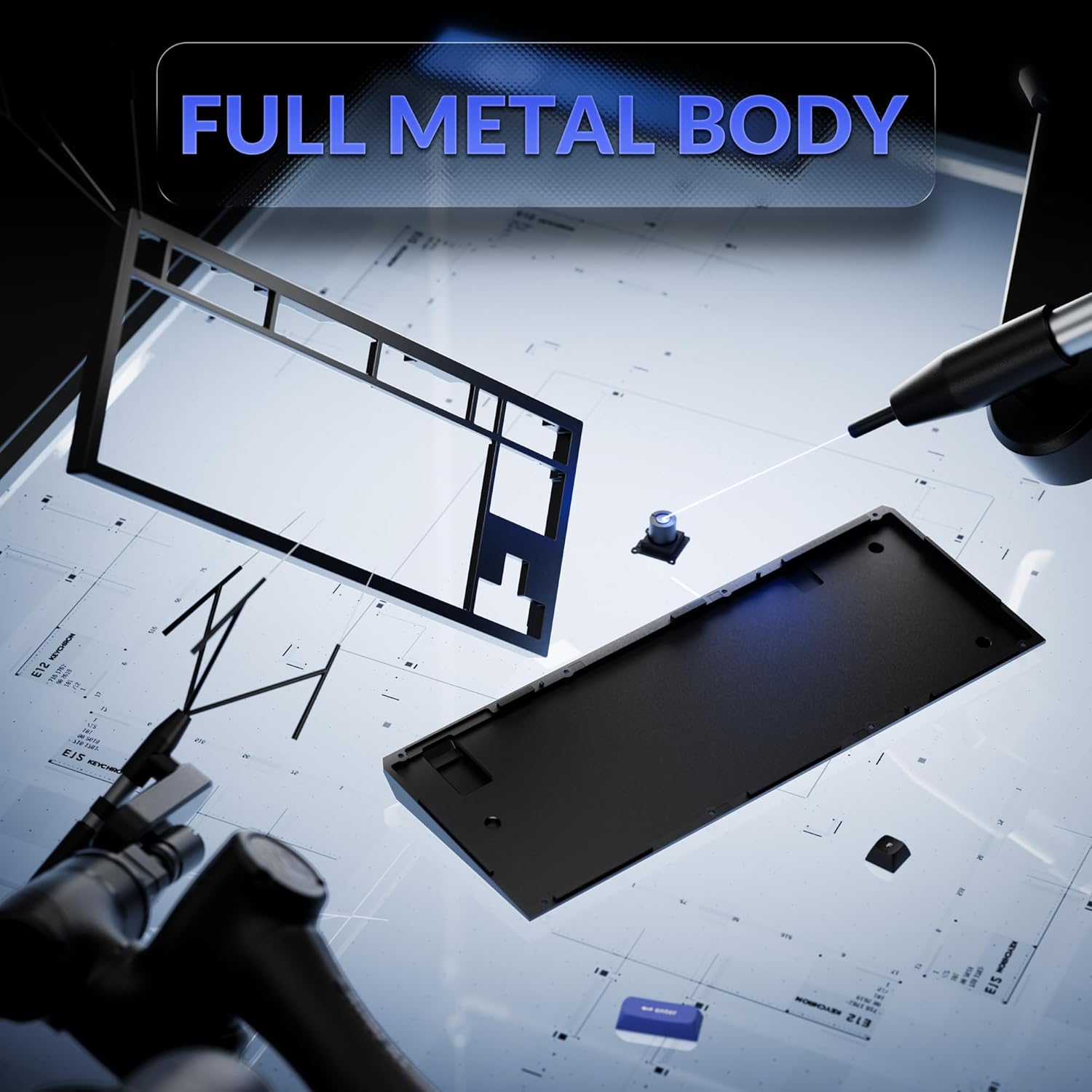 Keychron Q3 HE 8K Magnetic Switch Wired Keyboard, Adjustable Actuation Point Launcher Web App Full Metal Body with PBT Keycaps Hot-Swappable Ultra-Fast Lime Magnetic Switch TKL for Mac Windows Linux - Image 8