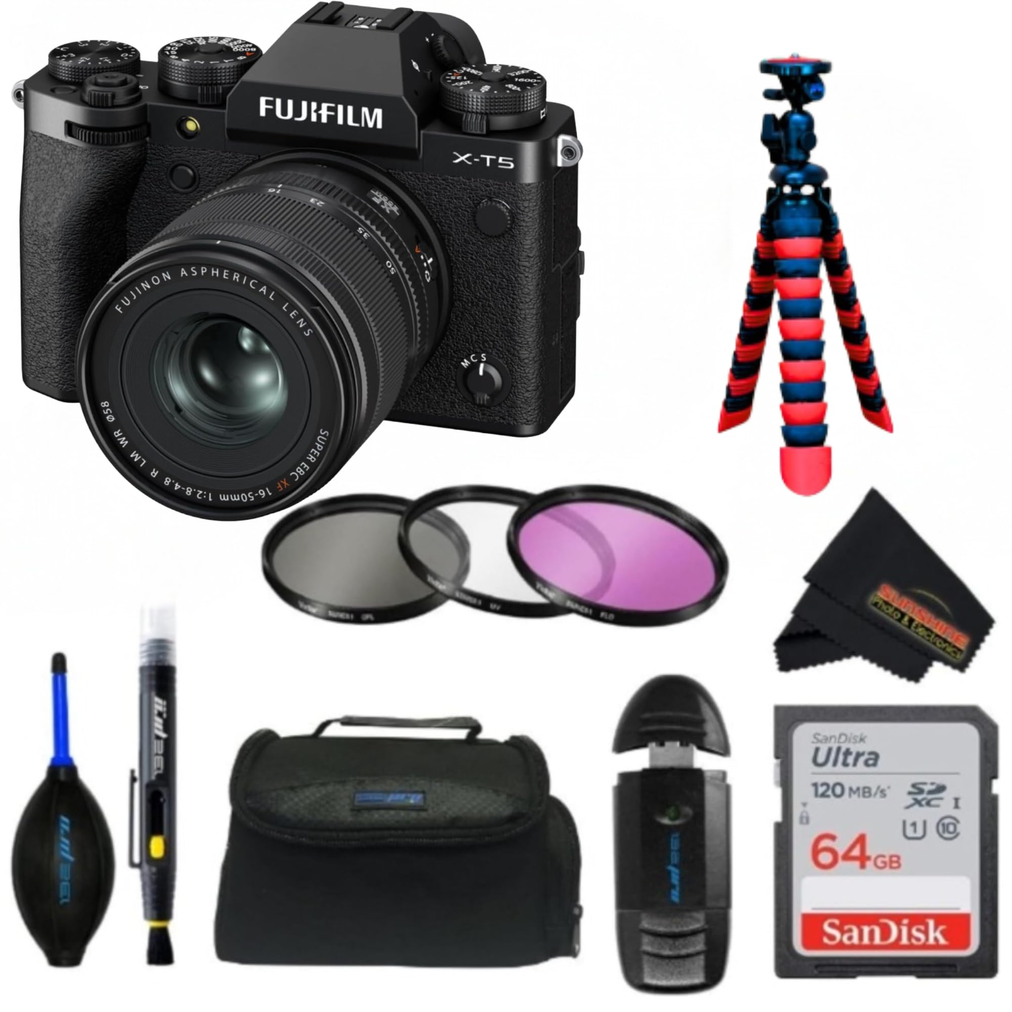 Amazon.com : FUJIFILM X-T5 Mirrorless Camera with 16-50mm f/2.8