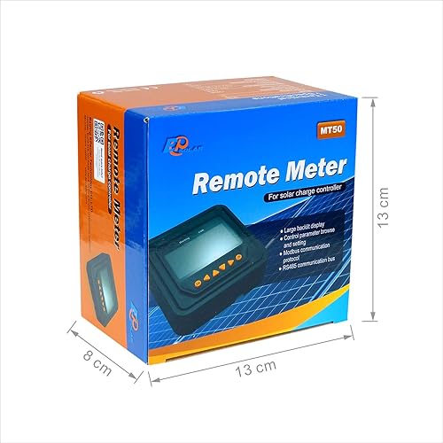 Miniatura 8 de EPEVER Medidor remoto MT50 solo marca adecuada Tracer-anBN Series y Triron-N, Xtra, LS-B, VS-BN, eTracer, iTracer, Tracer-BPL Monitor y establecer