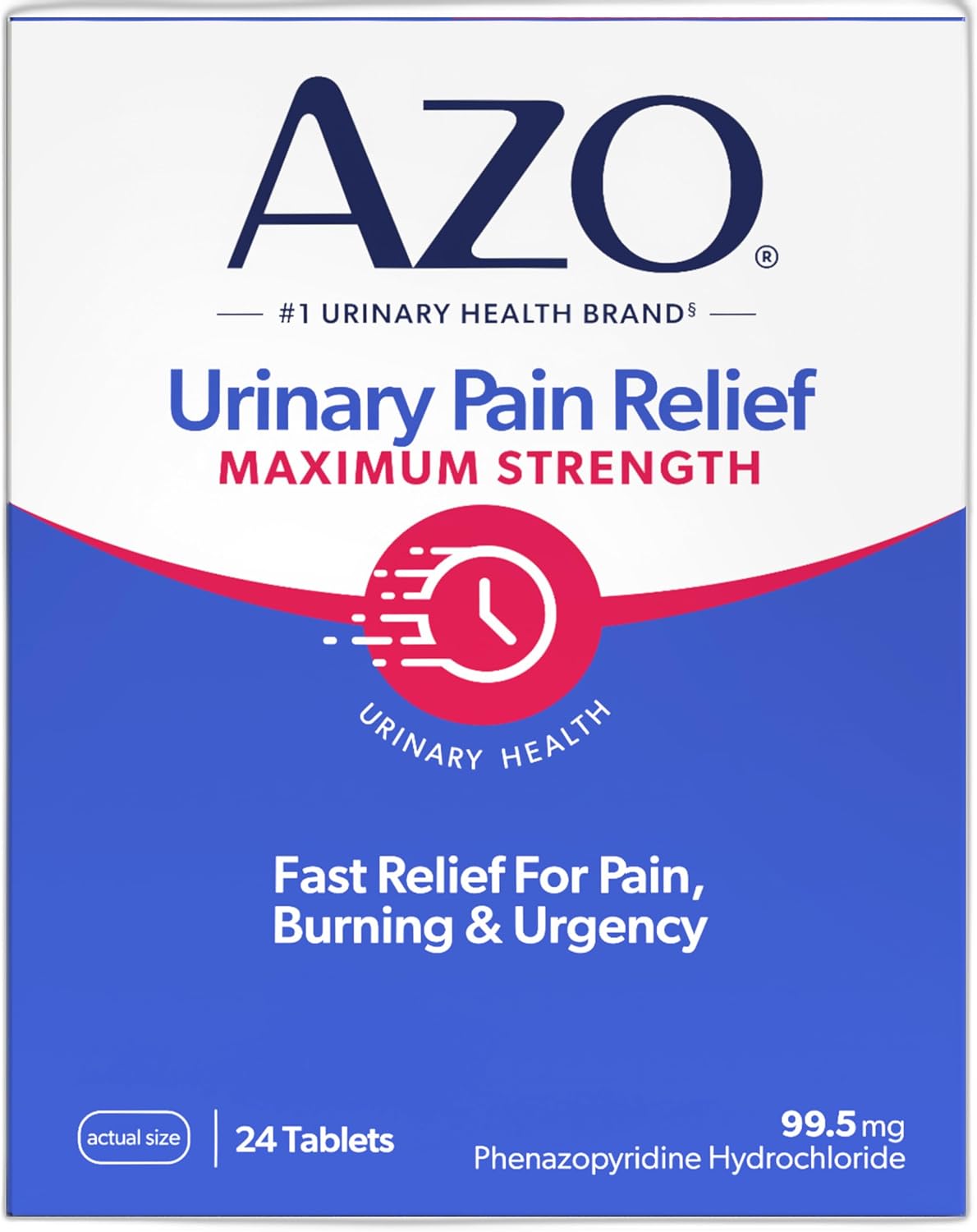 AZO Urinary Pain Relief Maximum Strength, Fast relief...