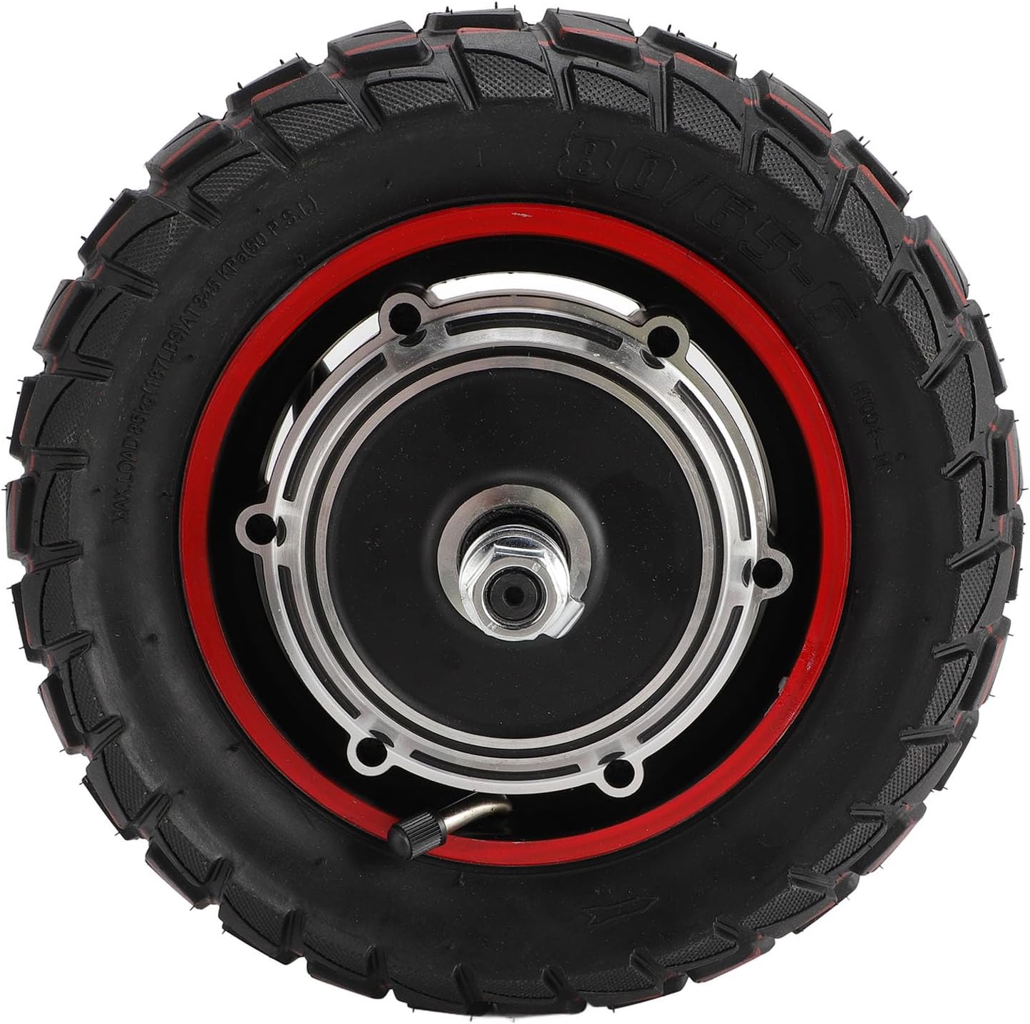 Electric Scooter Hub Motor Rear Wheel for M4 M4pro, 10 Inch 48V 800W Rear Wheel Drive Motor Replacement with Tire, Accessories, Scooter Part, Easy Installation