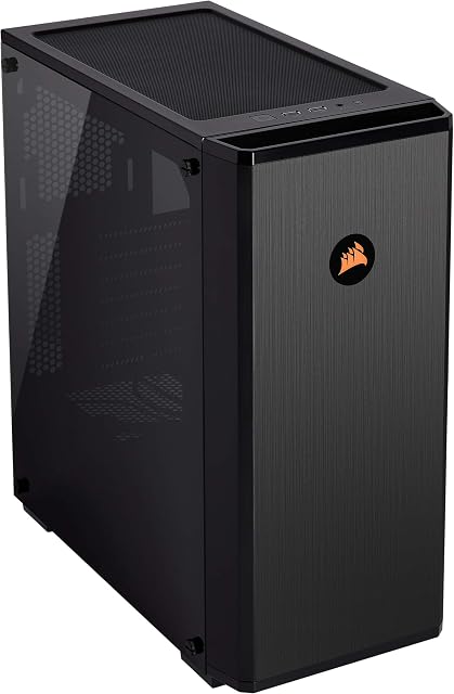 Corsair CC-9011171-WW Carbide Series, 175R RGB, Tempered Glass Mid-Tower ATX Gaming Case, Black