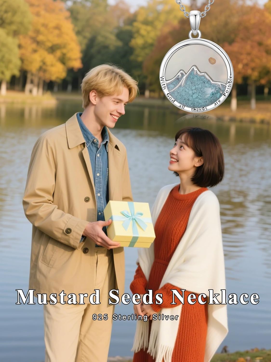 Mountain Necklace For Women 925 Sterling Silver Mountain Pendant jewelry Nature Mountain Jewelry Gifts For Hikers Climbers Nature Lover - Image 6