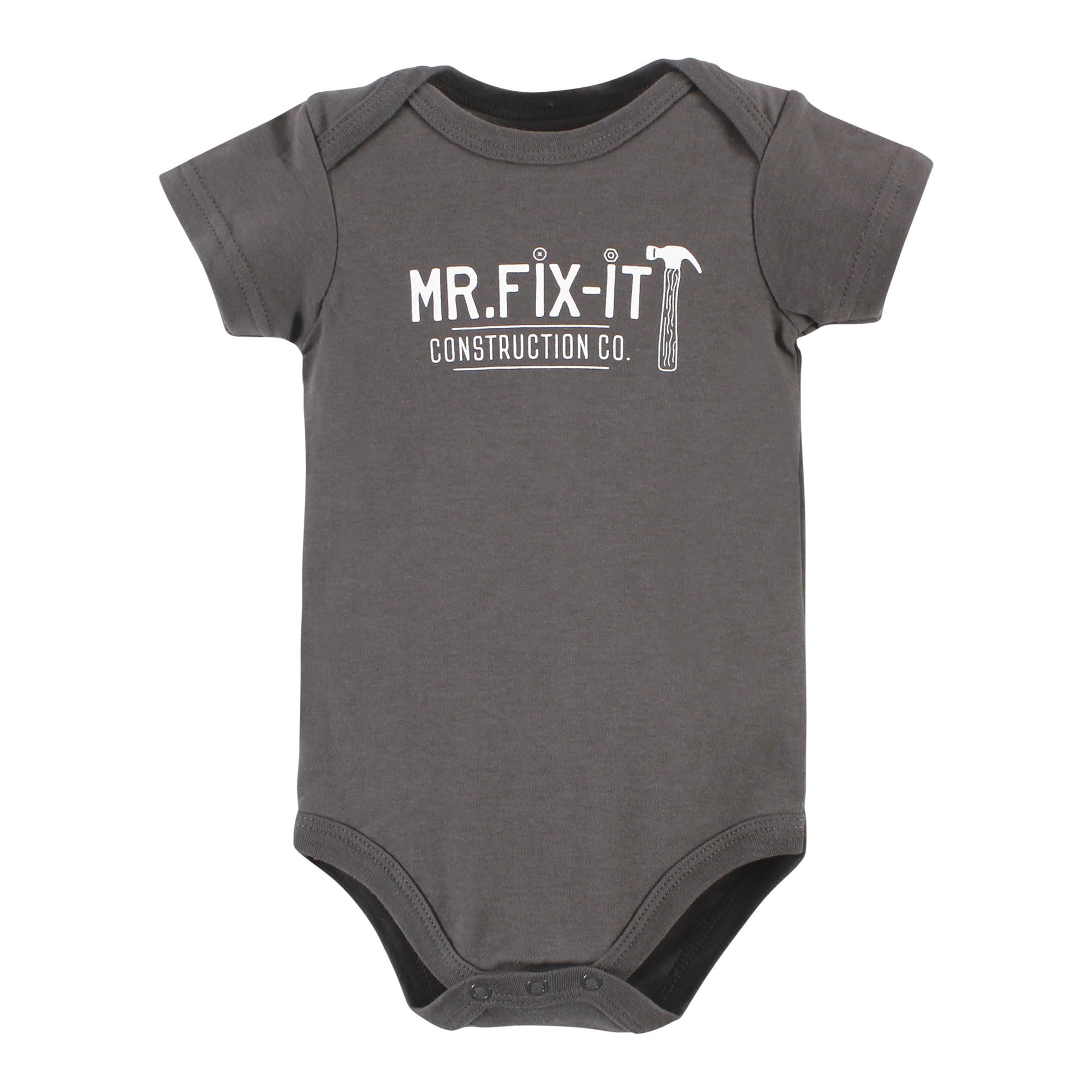 Hudson Baby Cotton Bodysuits 5-pack Conjunto de camisetas para bebés y niños pequeños Bebé-Niños