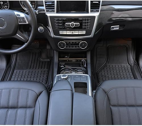 Miniatura 3 de Motor Trend alfombras de goma para todo tipo de clima, resistentes, semi personalizadas para autos, camiones, SUV