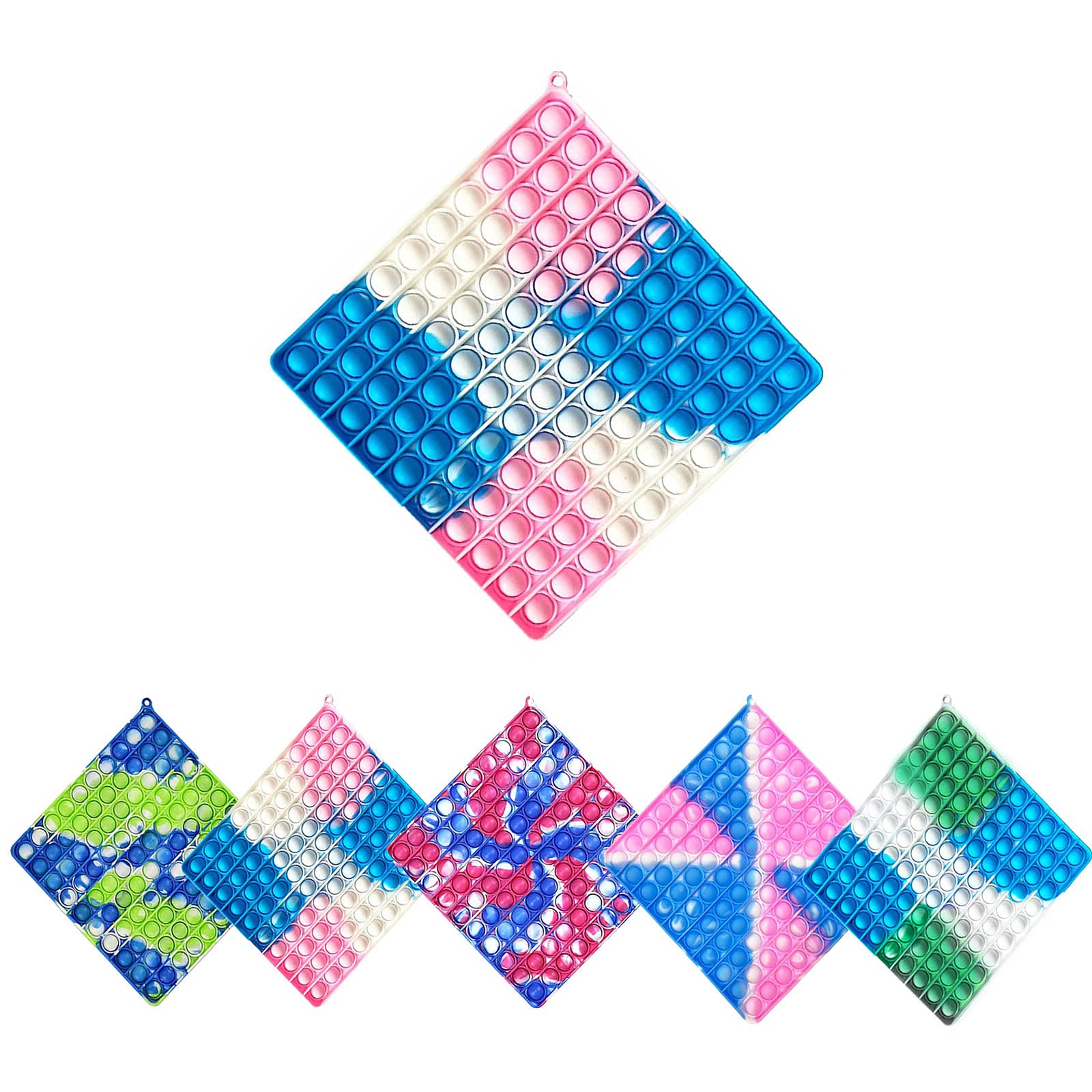 Giant Pop Fidget Toy Large Bubble Pop Fidget Toy Sensory Toy Autism Stress Reliever Toys Silicone Huge Push Pop 300mm