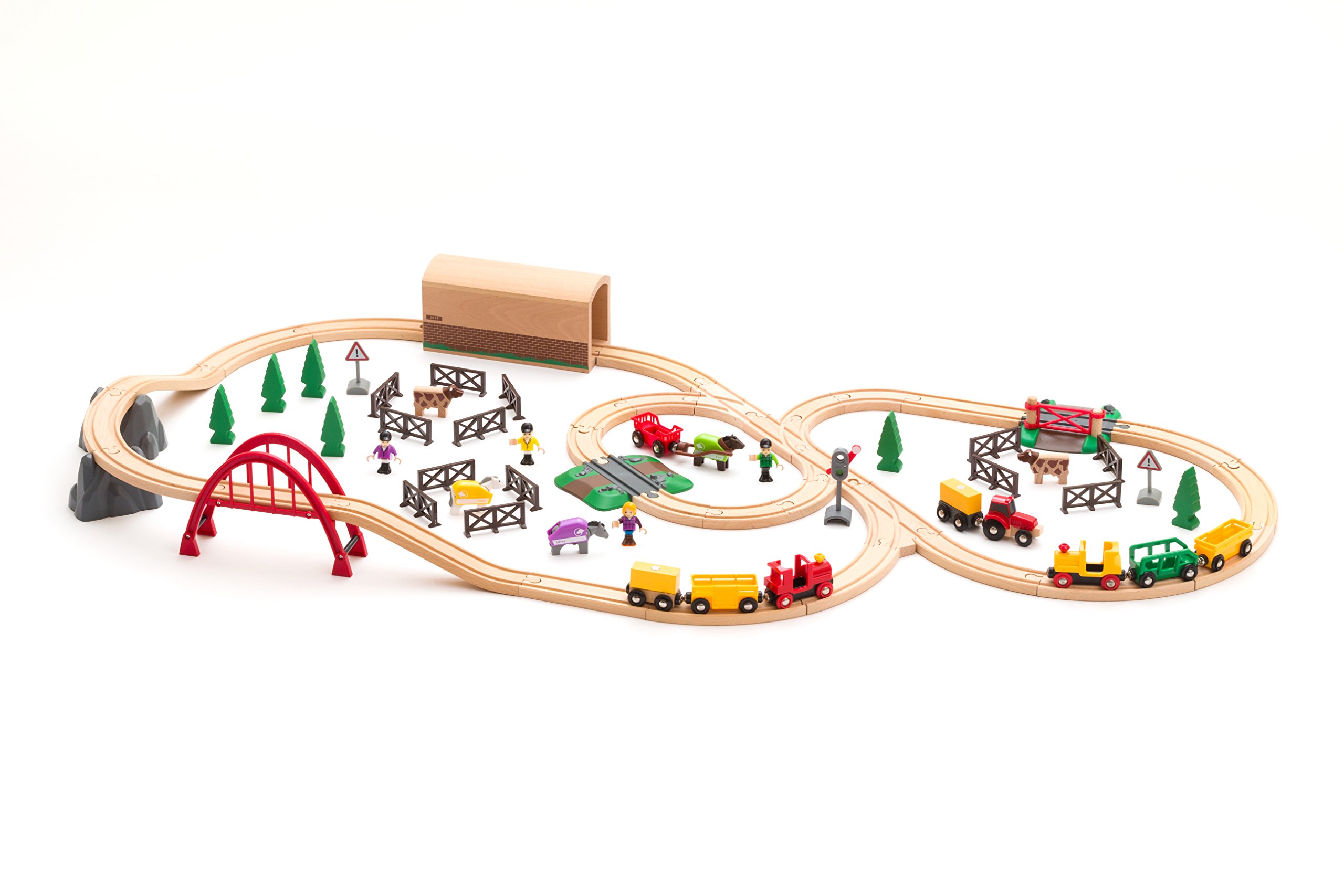 Amazon | BRIO 2016年クリスマス限定レールセット 80000-123 | 電車