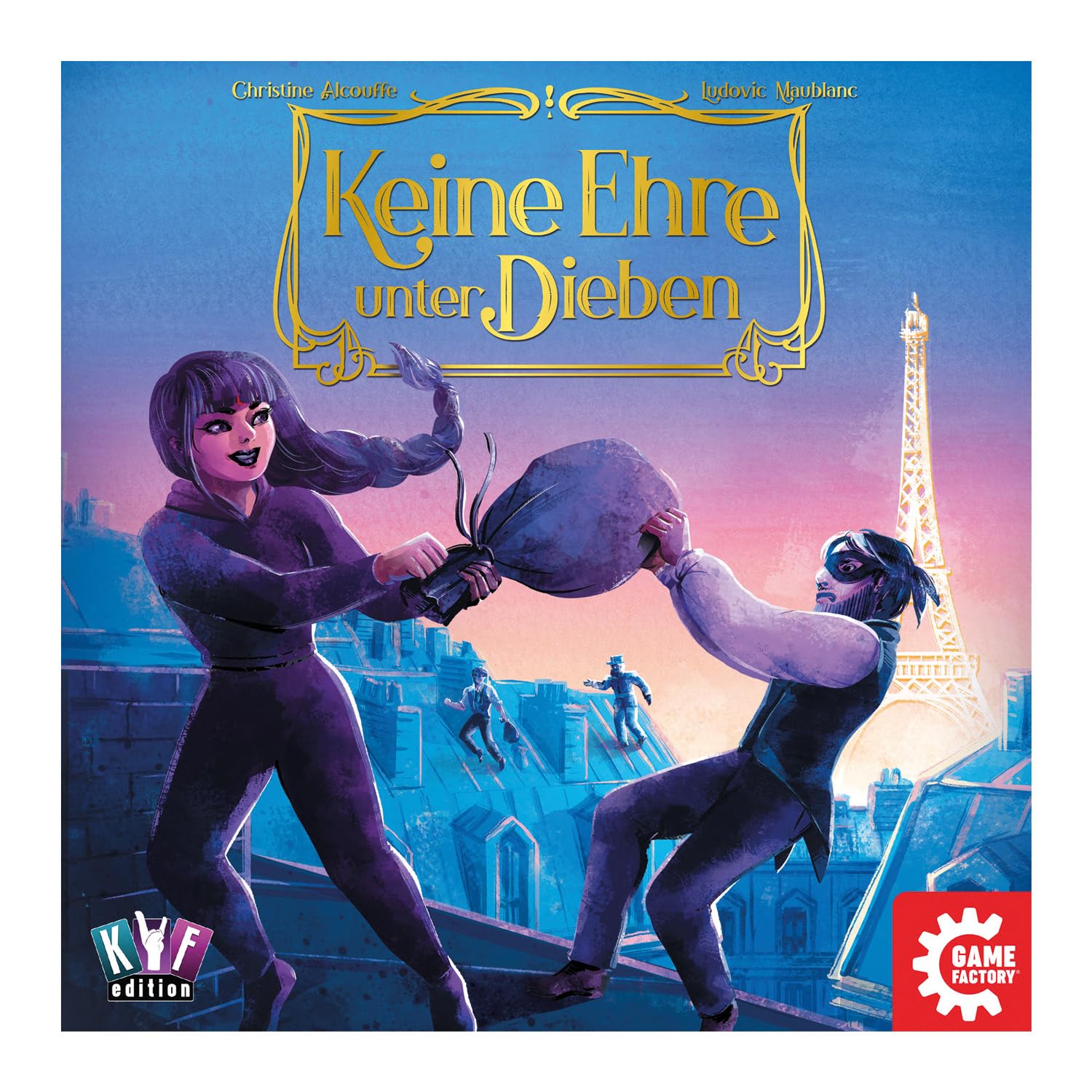 Game Factory 646088 – Gioco Di Carte "Nessun Onore Tra I Ladri", Gioco Da Tavolo Per 2-4 Giocatori, 30 Min