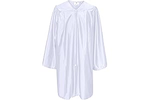 GradPlaza Shiny Kid Choir Robe Kindergarten Preschool Graduation Gown