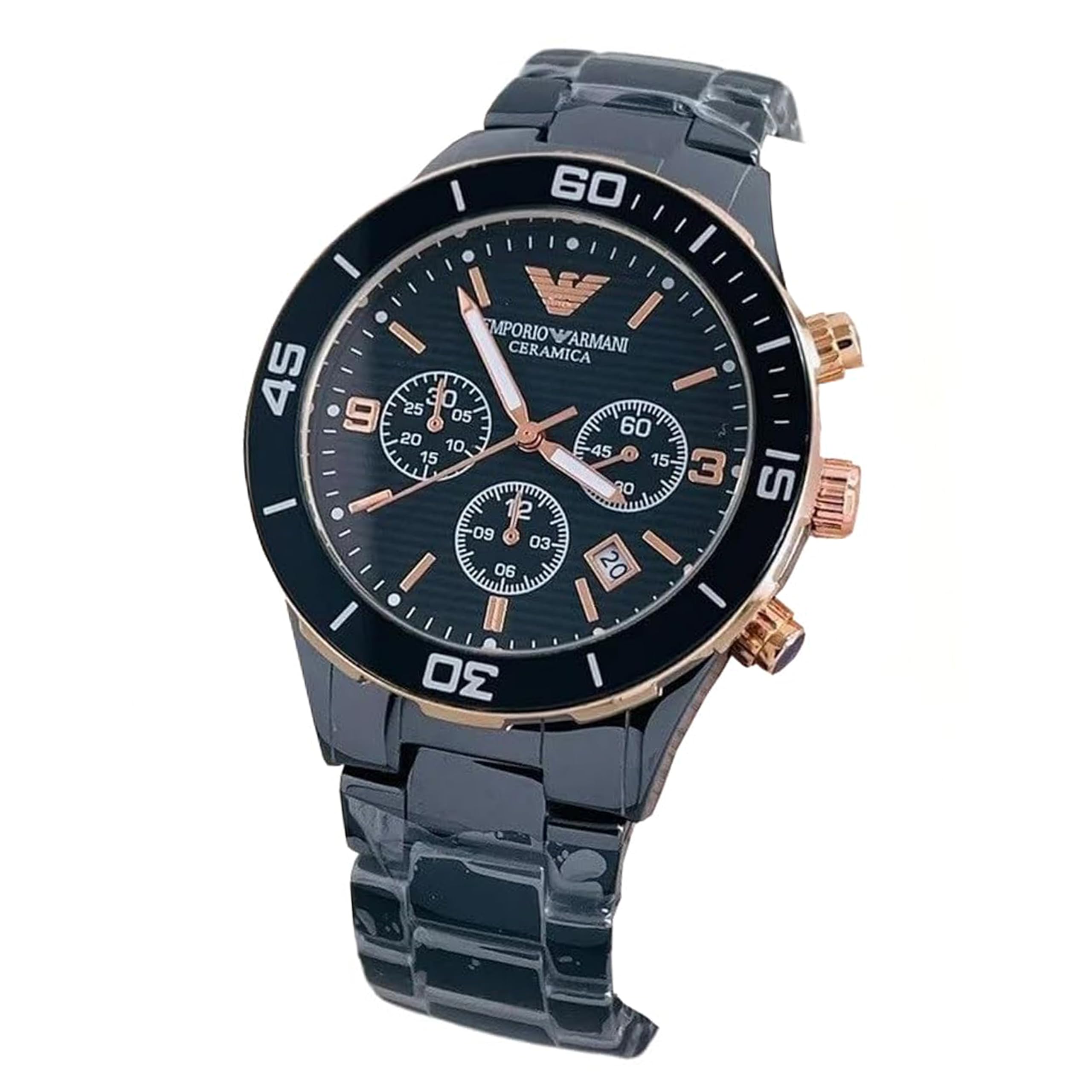 UTKARSH COLLECTIONS Emprio_Armani Ceramica Men’s Watch: Contemporary Design, 43mm Dial (Black) (B0CNCD481L) Amazon Price History, Amazon Price Tracker