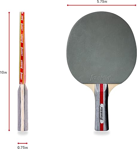 Miniatura 2 de Franklin Sports Palas de tenis de mesa  Paleta de goma  Ping Pong para interiores