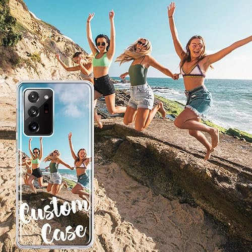 Miniatura 3 de MUNDAZE - Funda de teléfono personalizada para Samsung Galaxy S25 Ultra S24 Plus S23 S22 S21 S20 S10 S9 Note 20 10, foto personalizada con imagen,
