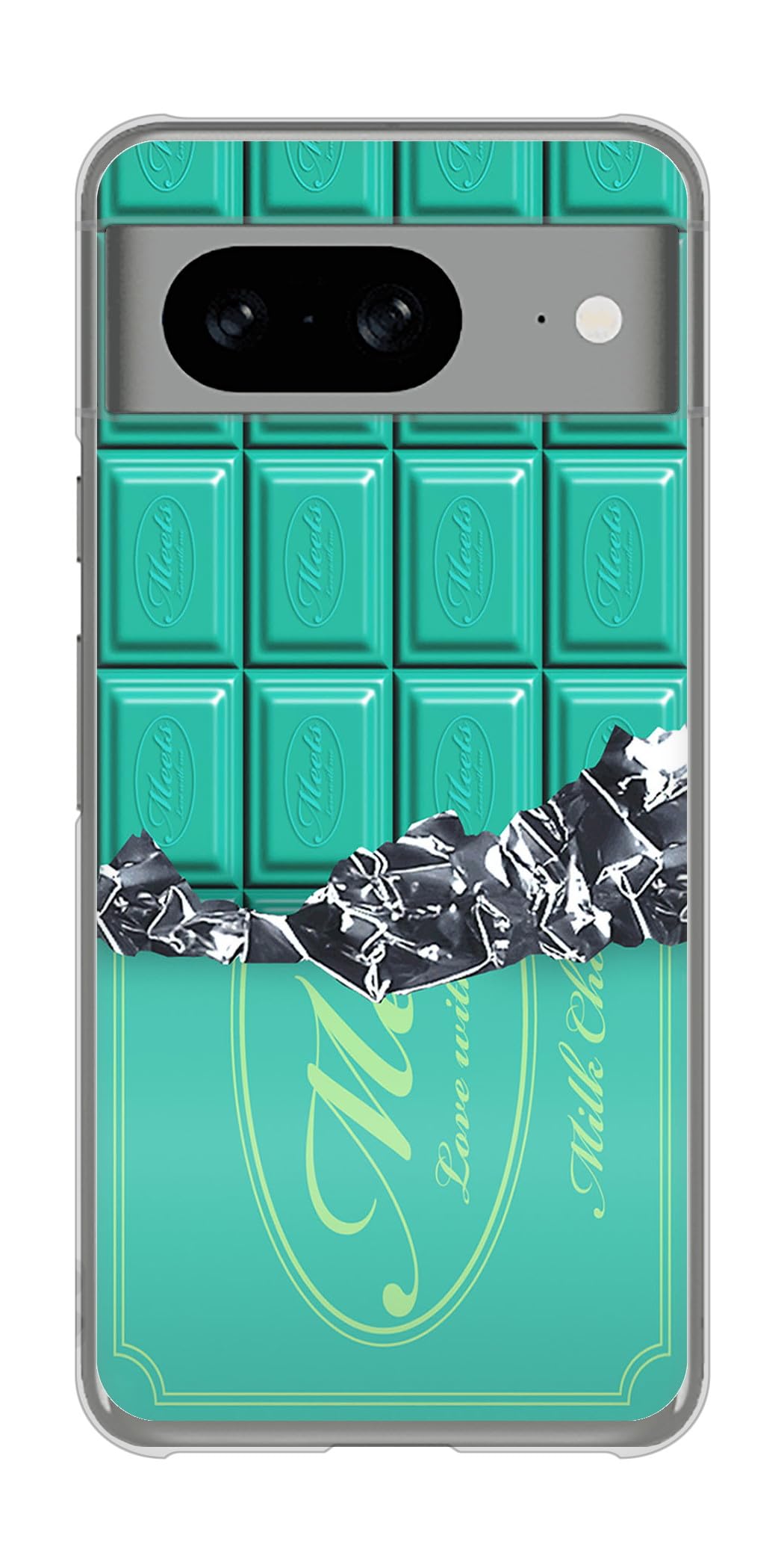 Amazon | Google Pixel 8 ハード ケース カバー 554 板チョコ