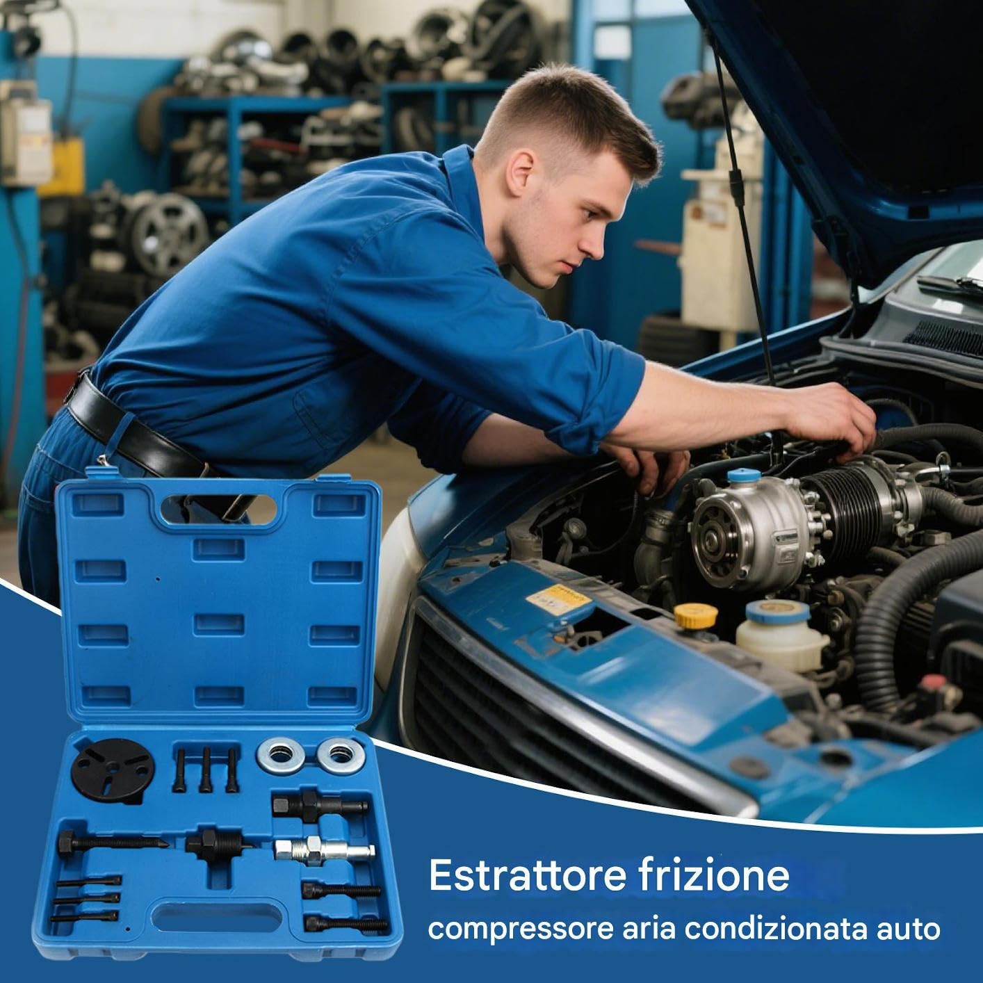 Estrazione Frizione A/C Estrazione Cuscinetti per Automotive