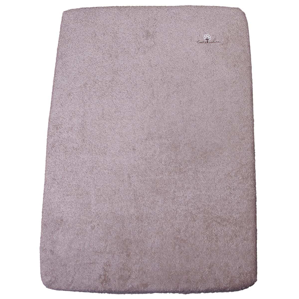 Eveil et Nature - Sábana ajustable para cambiador (elástica), color gris