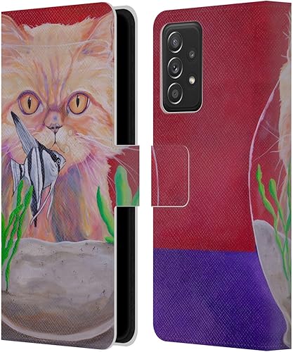 Miniatura 8 de Head Case Designs Officially Licensed Jody Wright A Little Rest & Relaxation Dog and Cat Collection Leather Book Wallet Case Cover Compatible with