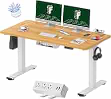 Flexispot E1W ホワイト Amazon.com: FLEXISPOT EN1 One-Piece Standing Desk 48 x 30