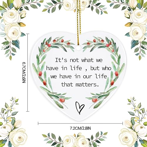 Miniatura 2 de Thinking of You Regalos para amigos, adornos de Navidad de la amistad de Jocidea regalos de cumpleaños para amigas, regalos de amistad para mujeres,