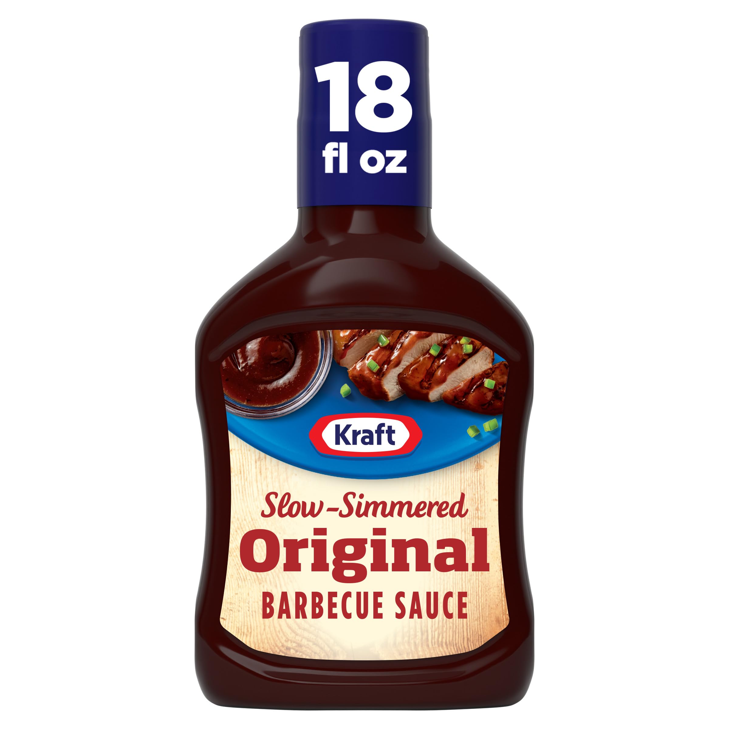 Kraft Original Slow-Simmered BBQ Barbecue Sauce (18 oz Bottle)