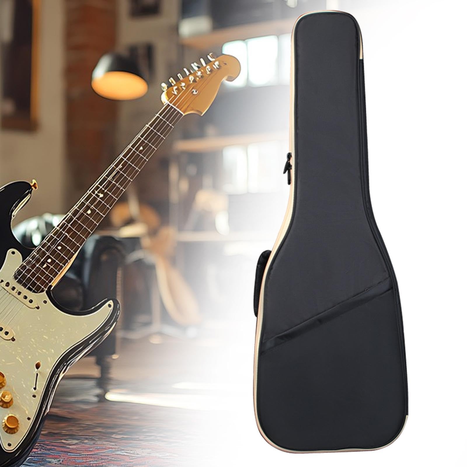 perfeclan Funda para bajo, funda de transporte para bajo, tela Oxford 650D con correa para el hombro, suave, gruesa, acolchada y con asa de transporte.