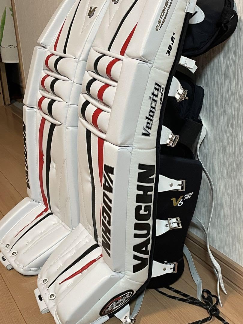 アイスホッケー　ゴーリー用レガース 最終値下げ！】アイスホッケー ゴーリー GK レッグパッド レガース