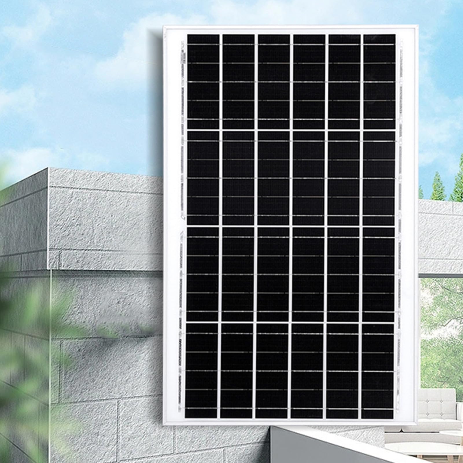 Zestaw Paneli Słonecznych, Elastyczny Monokrystaliczny Panel Słoneczny 40W 18V Słoneczny Panel Fotowoltaiczny, Przenośna ładowarka Słoneczna Do łodzi Kempingowej