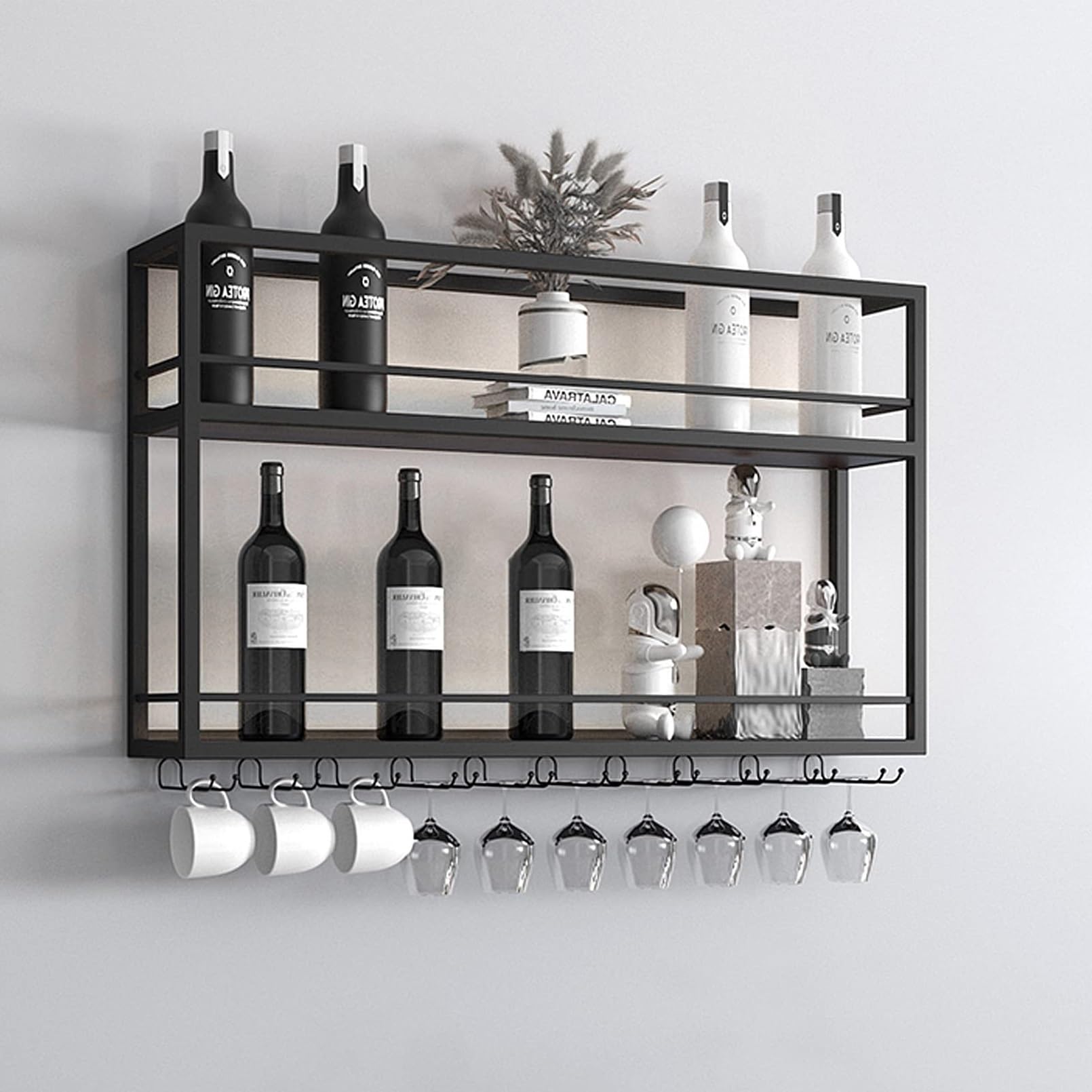 Étagère à vin murale en bois pour sublimer vos soirées bar