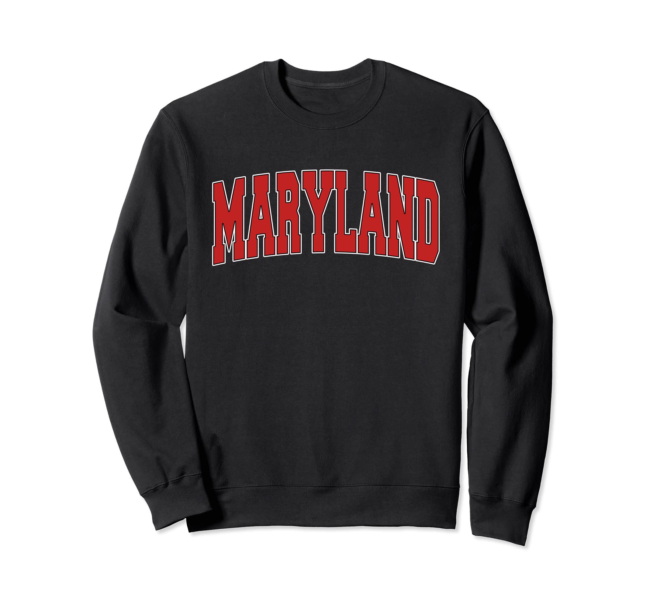 MARYLAND USA STATE MD Varsity Style Vintage Sports Sweatshirt