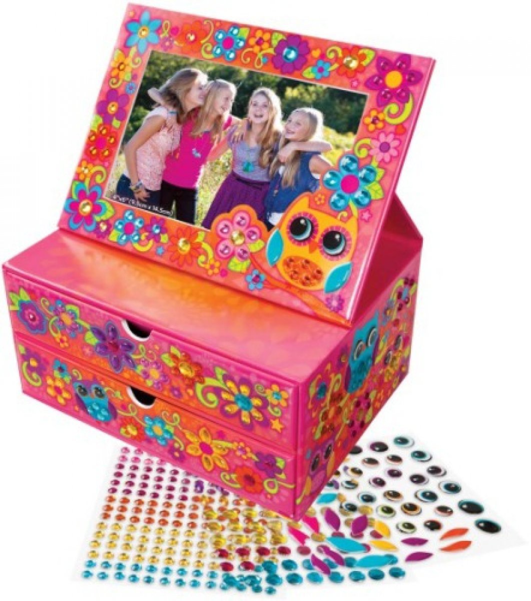 Sticky Mosaics Flip Frame Jewelry Box