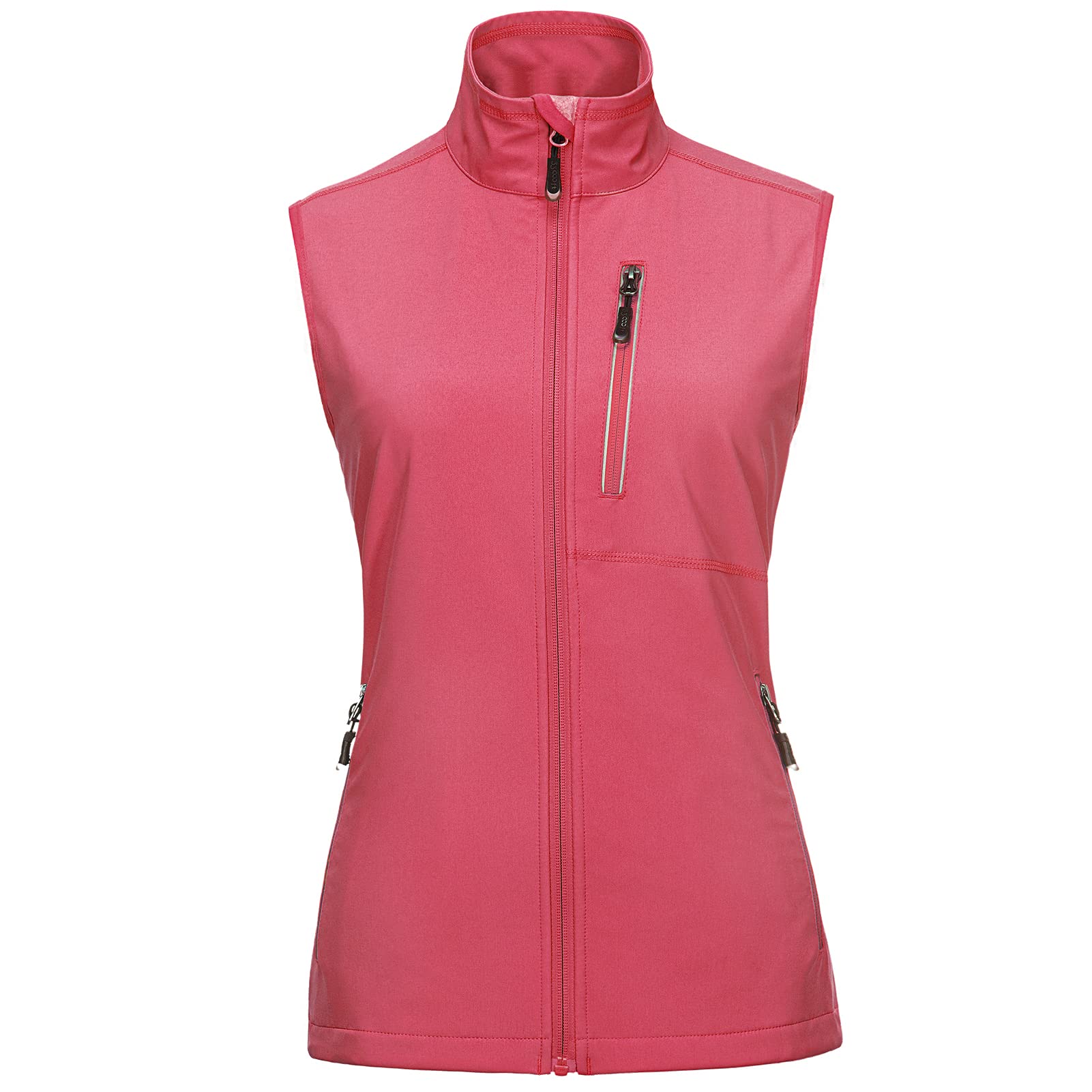 33,000ft Women's Lightweight Running Vest with 6 Pockets for Travel Golf